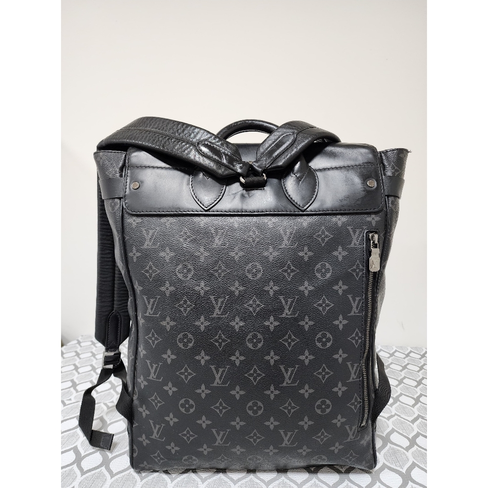 Louis Vuitton Monogram Eclipse Steamer Backpack - Picture 8 of 16